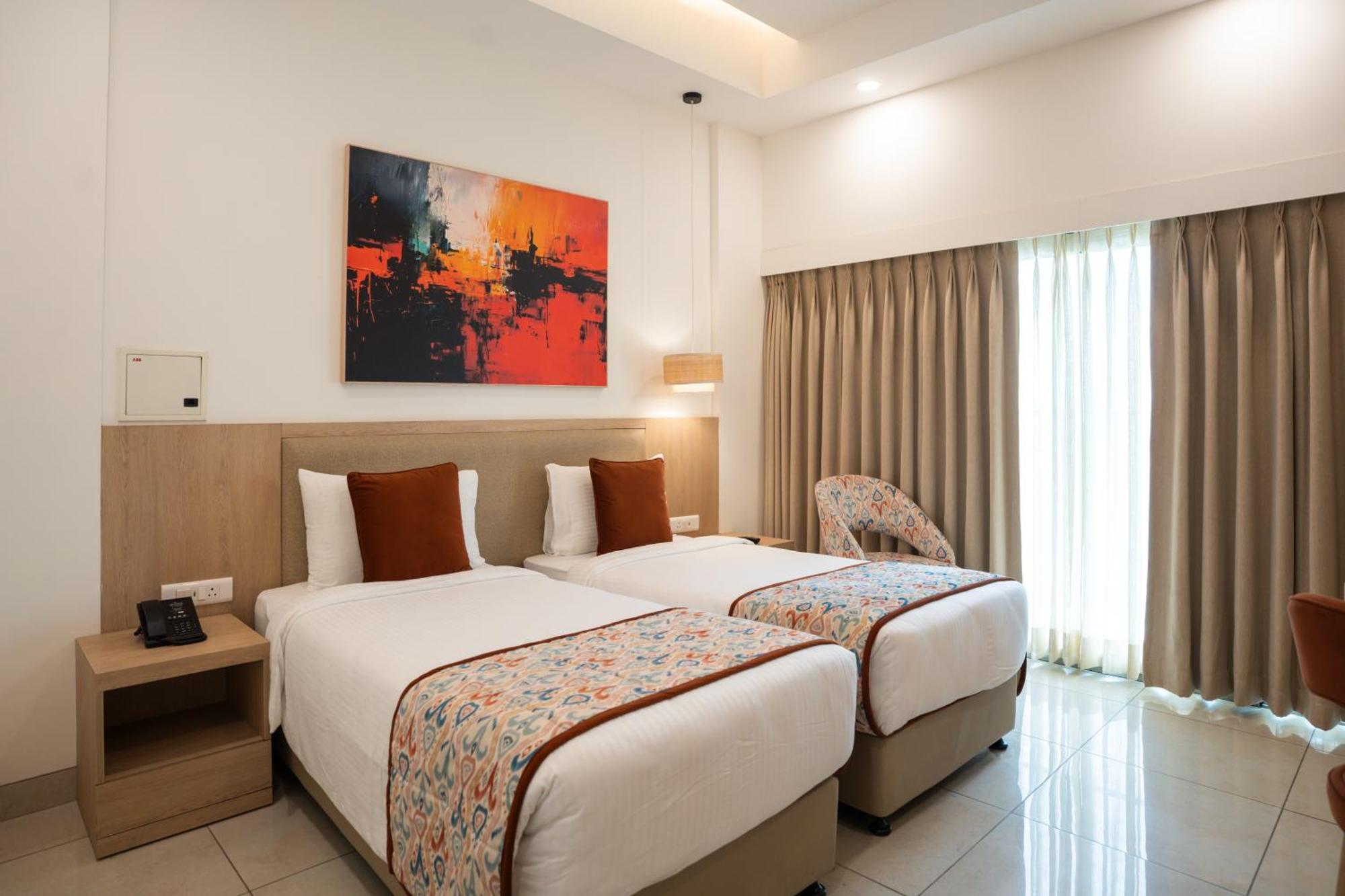 Ar Suites Klj Square Gurgaon Bagian luar foto