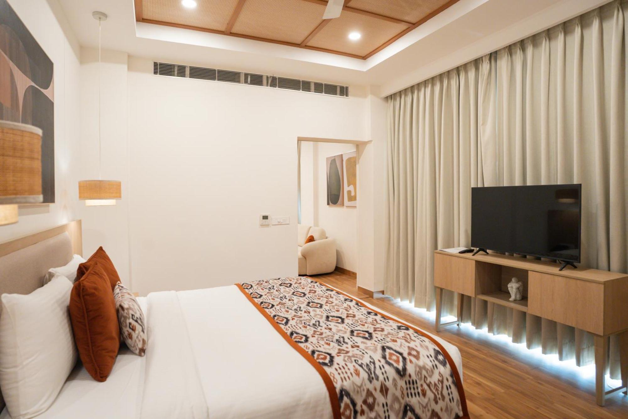 Ar Suites Klj Square Gurgaon Bagian luar foto