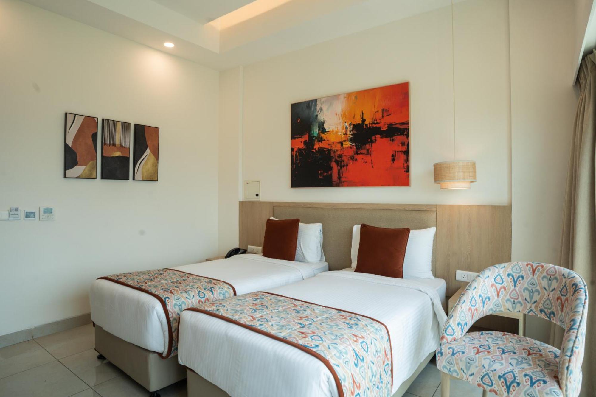 Ar Suites Klj Square Gurgaon Bagian luar foto