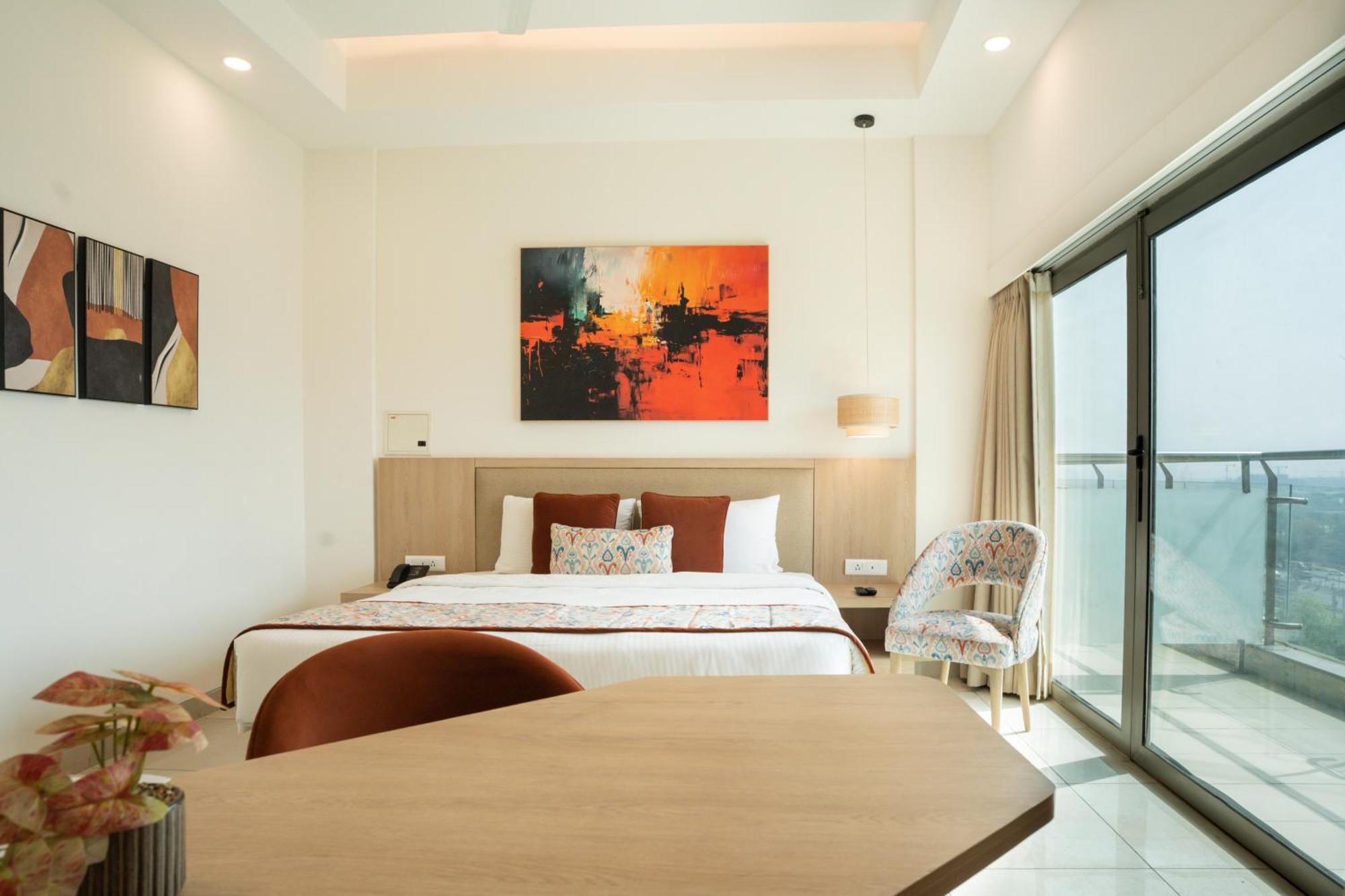 Ar Suites Klj Square Gurgaon Bagian luar foto