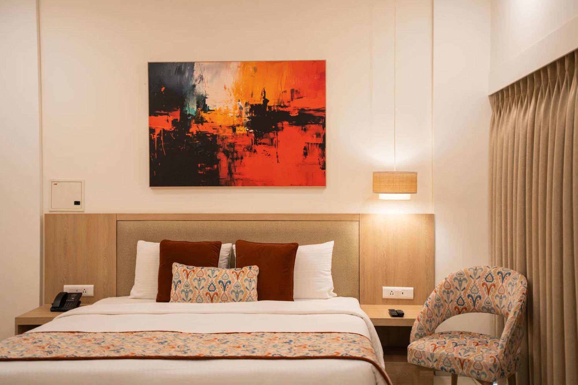 Ar Suites Klj Square Gurgaon Bagian luar foto
